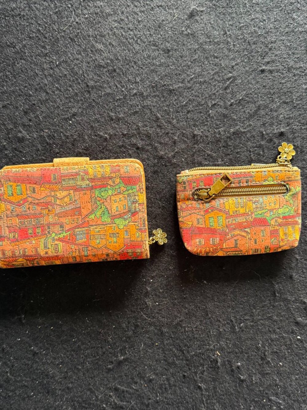 2 – Cork ‘Mediterranean’ Print Wallets - Picture 11 of 11